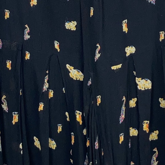 Free People New Romantics Wild Animal Print Dress - Picture 9 of 12